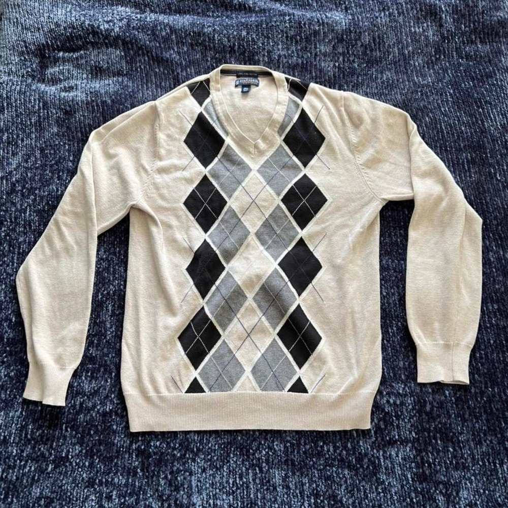 Cozy grandpa sweater